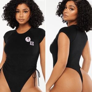 70s Ruched Terry Thong Teddy